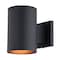 Vaxcel Chiasso Aluminum Cylinder 1 Light Dusk to Dawn Black Outdoor Wall Lantern Dark Sky Compliant T0739 - alternate 7